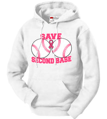 Save Second Base Adult Hoodie