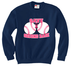 Save Second Base Crew Neck Sweatshirt
