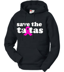 Save The Ta Tas Breast Cancer Awareness Adult Hoodie
