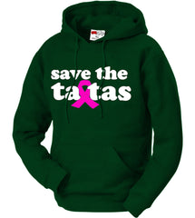 Save The Ta Tas Breast Cancer Awareness Adult Hoodie