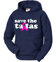 Save The Ta Tas Breast Cancer Awareness Adult Hoodie