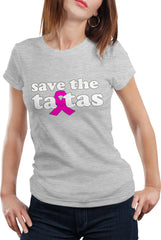 Save The Ta Tas Breast Cancer Awareness Girls T-shirt