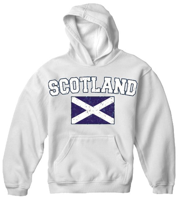 Scotland Vintage Flag International Hoodie