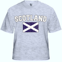 Scotland Vintage Flag International Mens T-Shirt