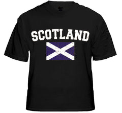 Scotland Vintage Flag International Mens T-Shirt