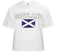 Scotland Vintage Flag International Mens T-Shirt