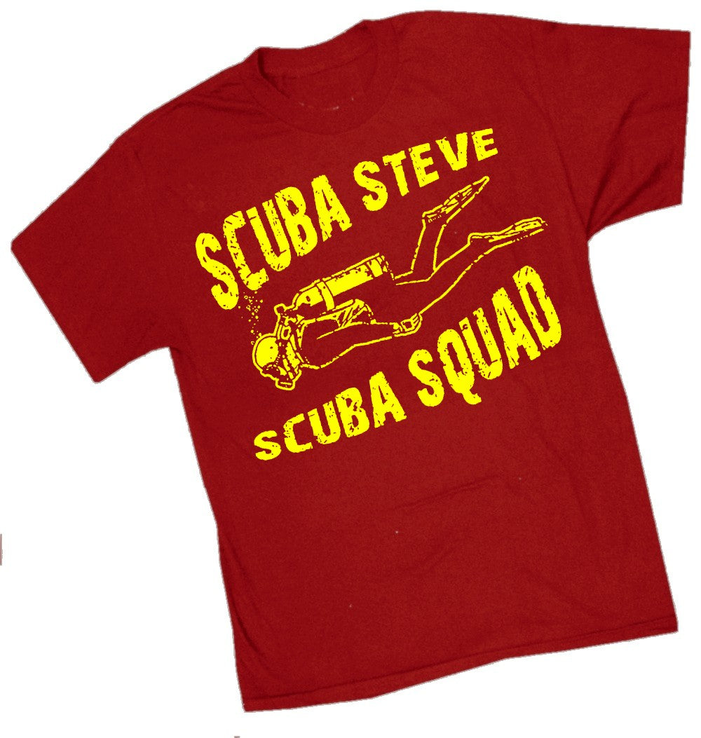 Scuba Steve Scuba Squad T-Shirt From the Movie Big Daddy