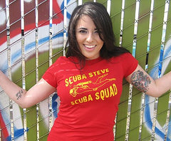 Scuba Steve Scuba Squad T-Shirt From the Movie Big Daddy