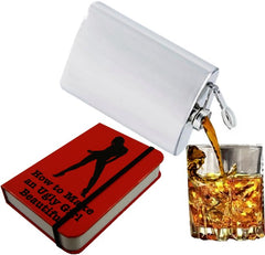 Secret Hidden Flask in a Sexy Book