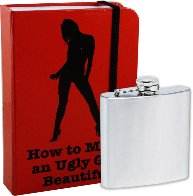 Secret Hidden Flask in a Sexy Book