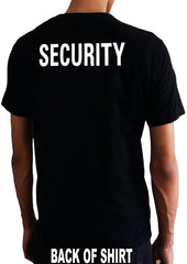 Security T-Shirt -  Mens Security Shirt