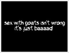 Sex With Goats T-Shirt