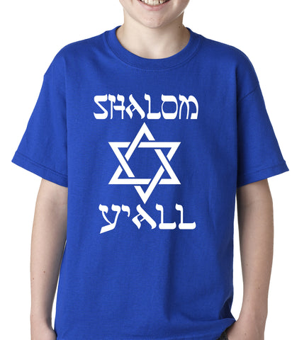 Shalom Y'all Kids T-shirt