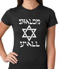 Shalom Y'all Ladies T-shirt