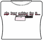 She Was Asking For It Girls T-Shirt