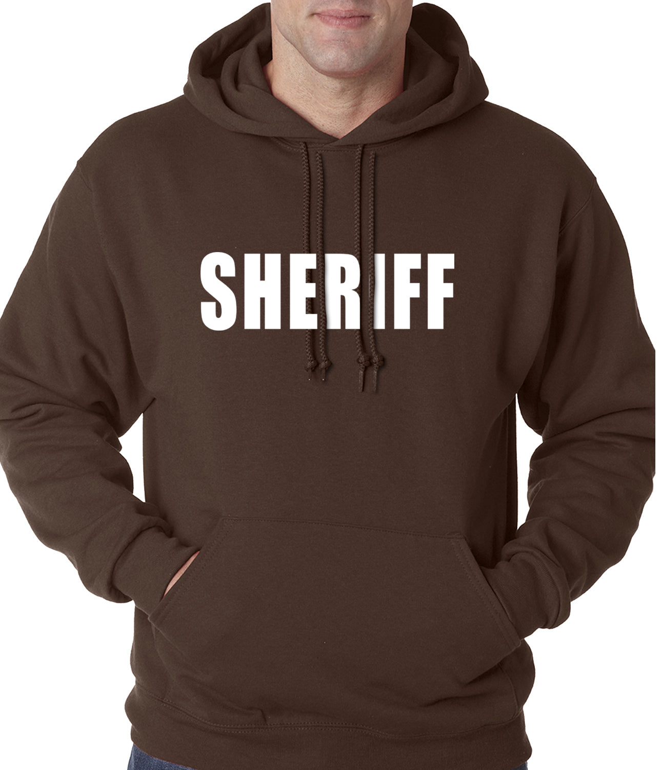 Sheriff Costum Adult Hoodie