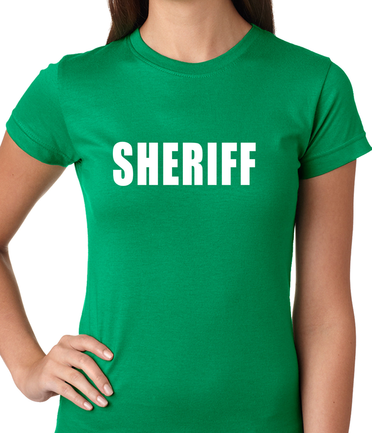 Sheriff Costum Ladies T-shirt