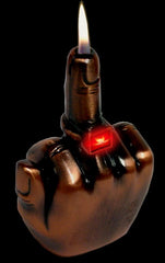 Shooting Flame Middle Finger Lighter