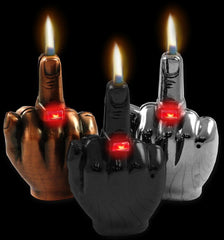 Shooting Flame Middle Finger Lighter