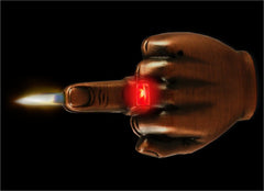Shooting Flame Middle Finger Lighter