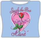 Simply The Best Aunt Girls T-Shirt