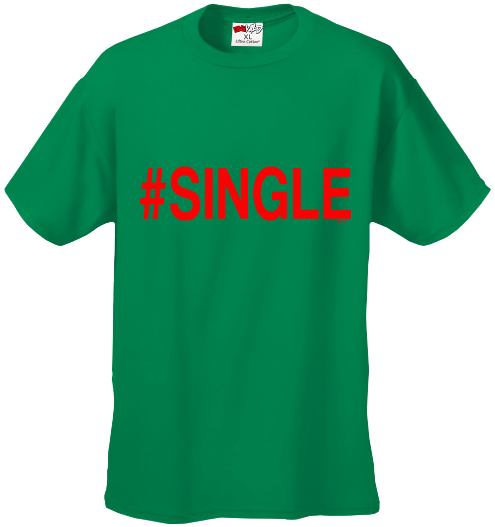#Single,  Men's T-Shirt