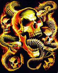 Skeletal Snakes T-Shirt