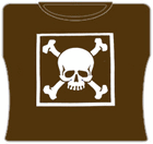 Skull Bones Box Girls T-Shirt