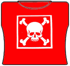 Skull Bones Box Girls T-Shirt