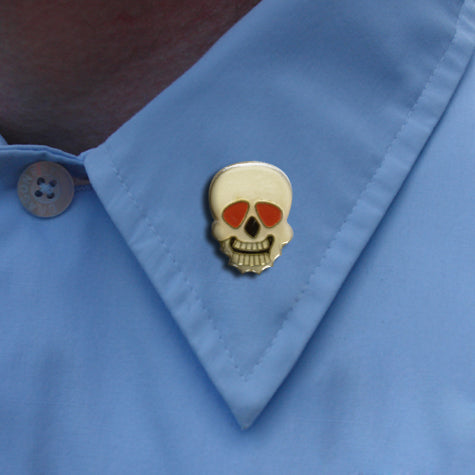 Skull Lapel Pin