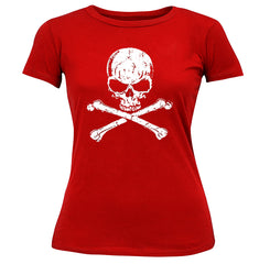 Skull Of Death Cross Bones Girl 's T-Shirt