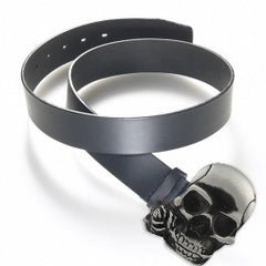 Skull & Rose Belt Buckle Ipod Nano Holster With FREE Belt