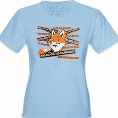So Many Fox Sayings - What Does The Fox Say? Girl's T-Shirt