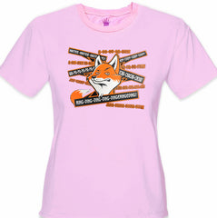 So Many Fox Sayings - What Does The Fox Say? Girl's T-Shirt