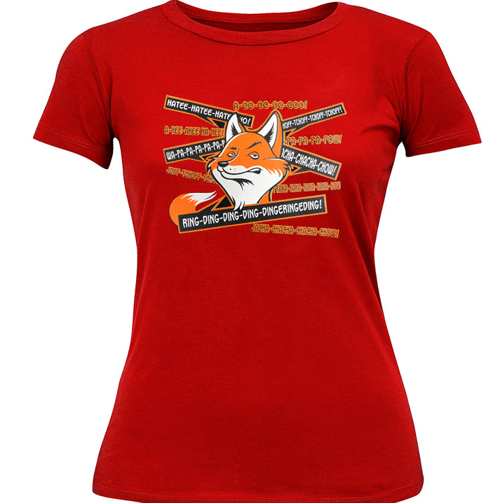 So Many Fox Sayings - What Does The Fox Say? Girl's T-Shirt