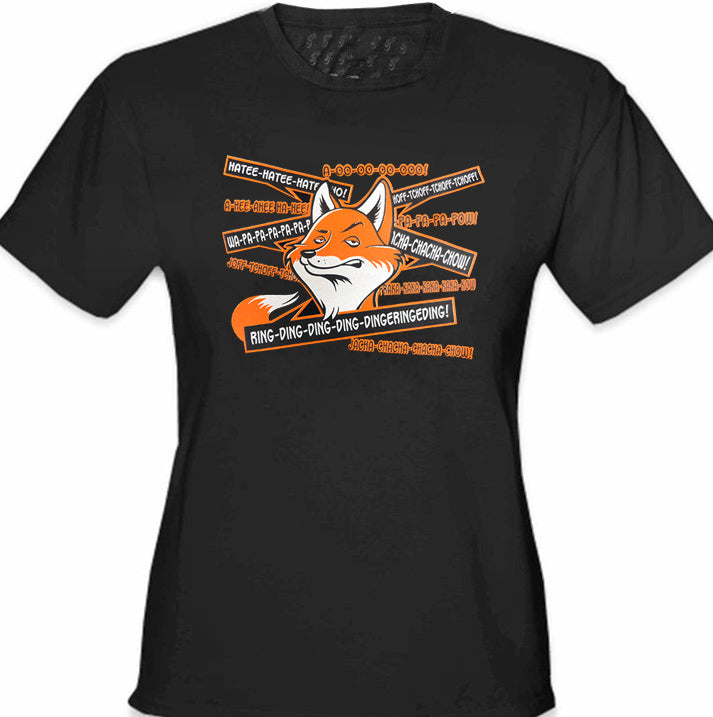 So Many Fox Sayings - What Does The Fox Say? Girl's T-Shirt