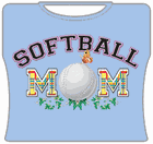 Softball Mom Girls T-Shirt