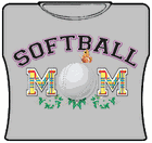 Softball Mom Girls T-Shirt