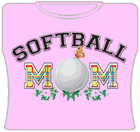 Softball Mom Girls T-Shirt