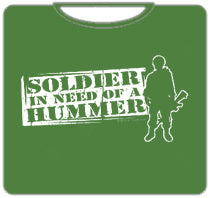Soldier In Need T-Shirt (Green)