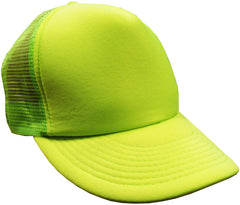 Solid Neon Green Trucker Hat