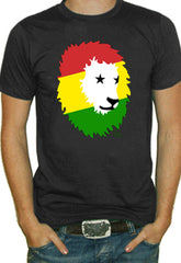 Soul Rebel African Lion T-Shirt (Black)