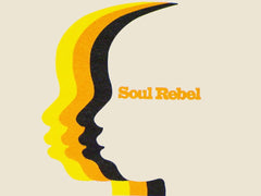 Soul Rebel Faces Men's T-Shirt (Khaki)