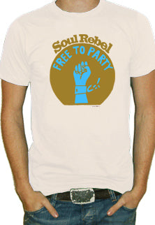 Soul Rebel Free To Party T-Shirt