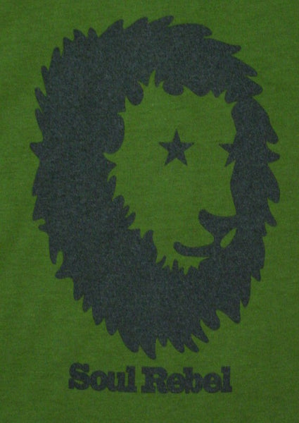 Soul Rebel Funk Lion Men's T-Shirt (Olive Green) –
