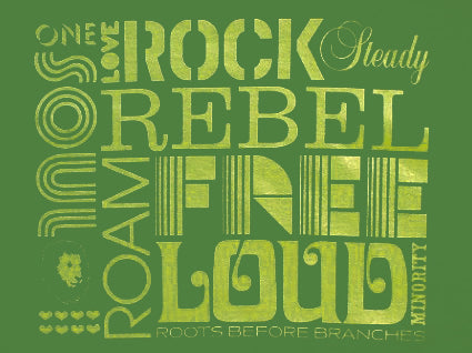 Soul Rebel Rock Steady T-Shirt (Green)