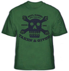 Soul Rebel Taken & Given T-Shirt (Olive Green)