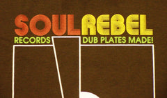 Soul Rebel Turntable T-Shirt (Brown)
