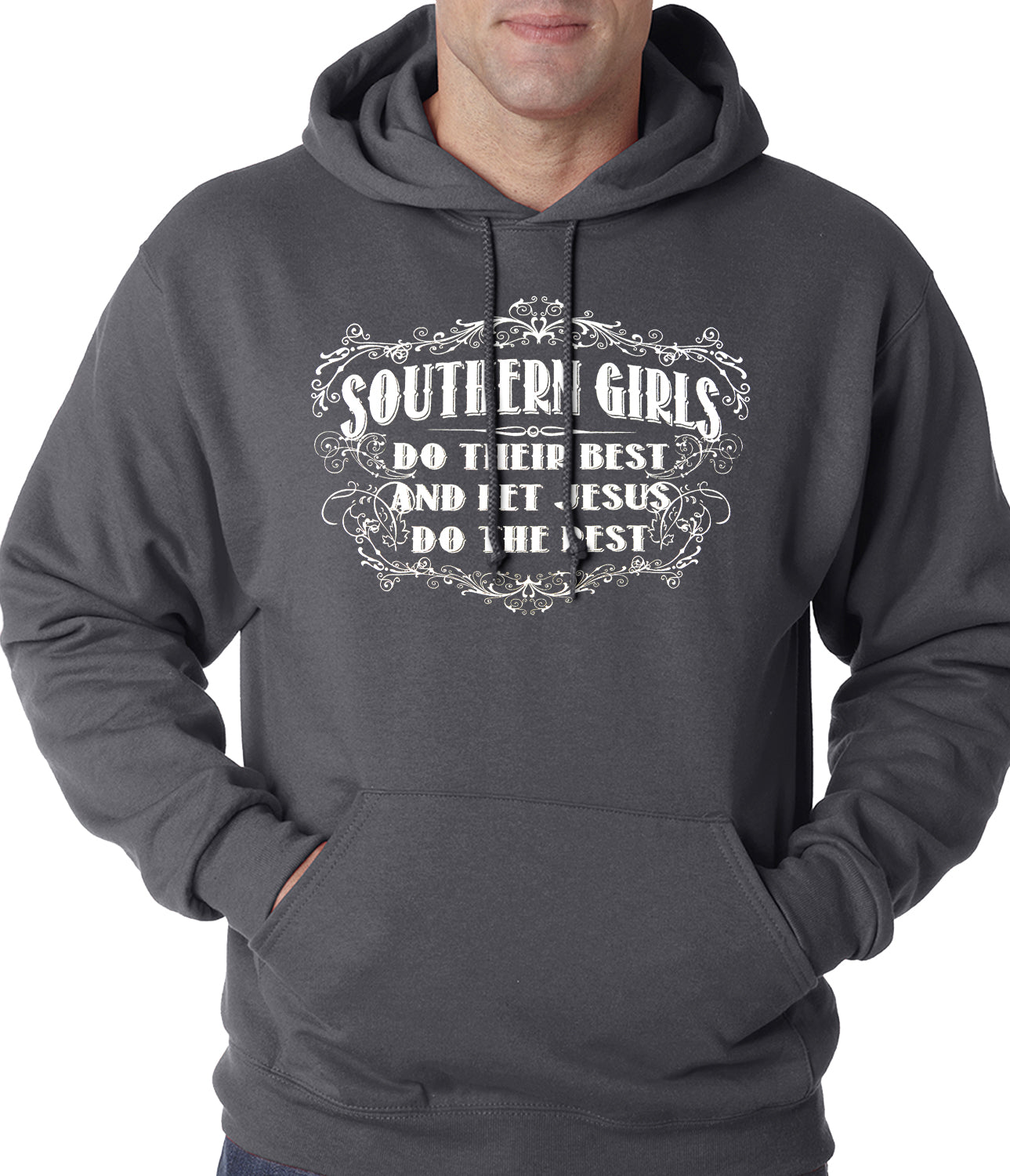 Southern Girls Do Their Best Adult Hoodie