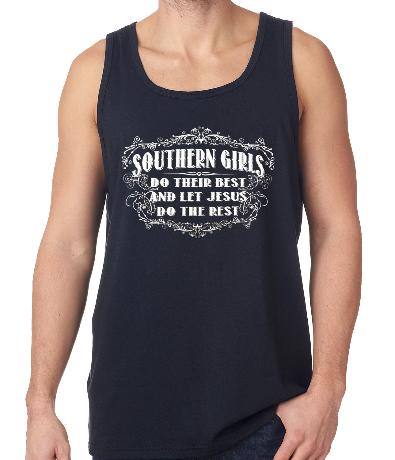Southern Girls Do Their Best Tank Top